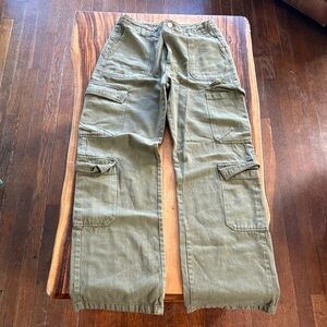 Zara Army green Cargo Pants women’s size 4